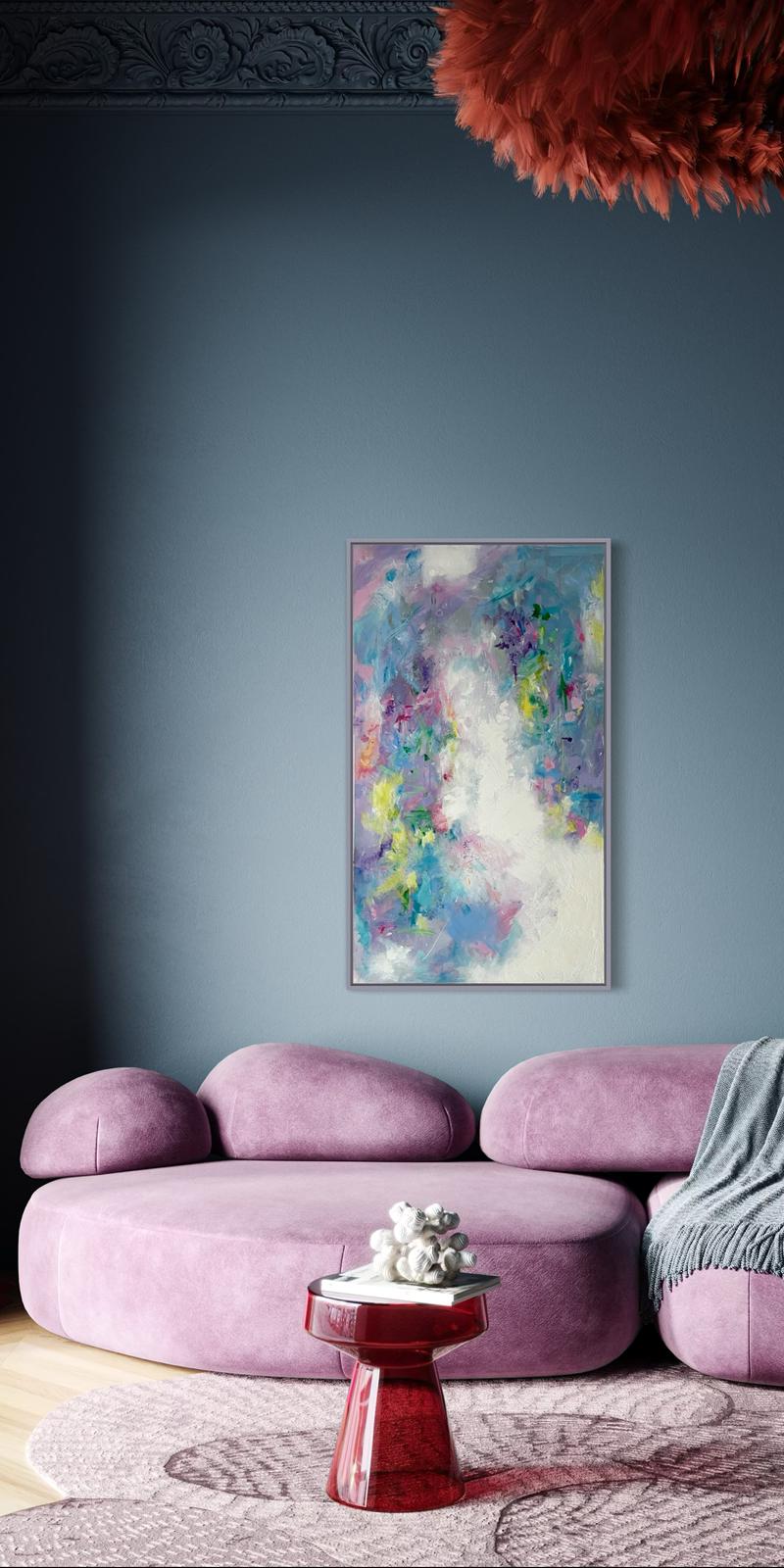abstract roze happy vrolijk